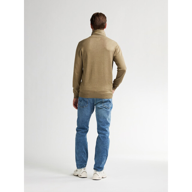Petrol Industries Men knitwear collar basic camel 5219.76.0015 large