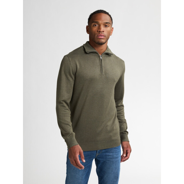 Petrol Industries Men knitwear collar basic army 5219.26.0013 large