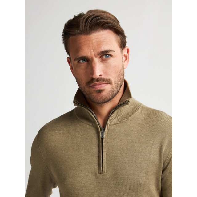 Petrol Industries Men knitwear collar basic camel 5219.76.0015 large
