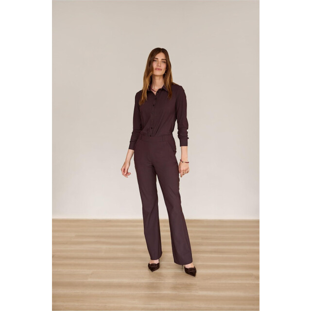 Studio Anneloes poppy blouse 94802 8700 espresso 06615.882.0005 large