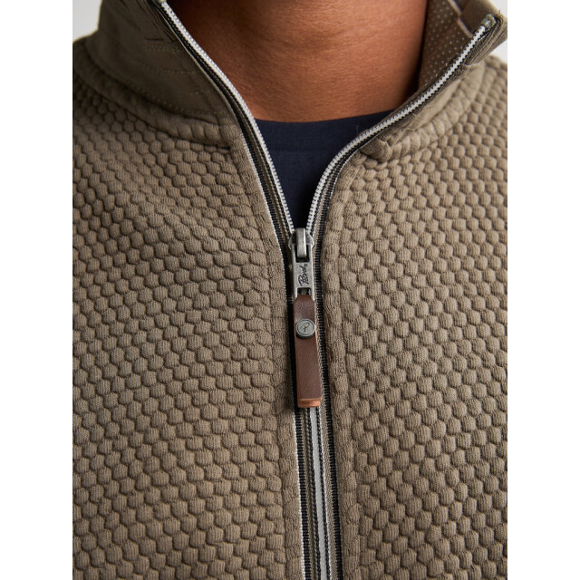 Petrol Industries Men sweater collar zip olijf 5239.22.0043 large
