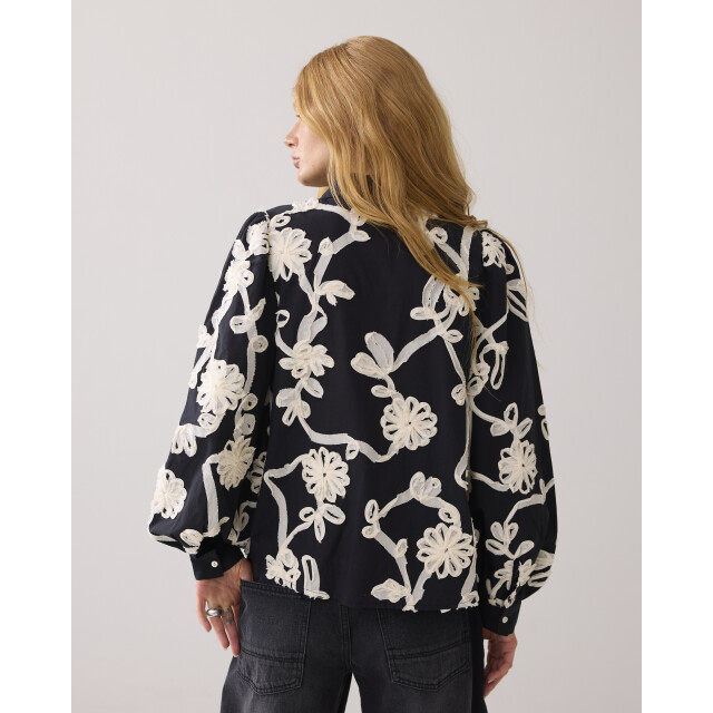 Summum blouse tape pattern voile 2s3327-12292 990 06615.991.0068 large