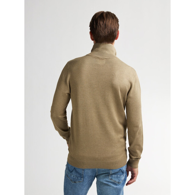 Petrol Industries Men knitwear collar basic camel 5219.76.0015 large