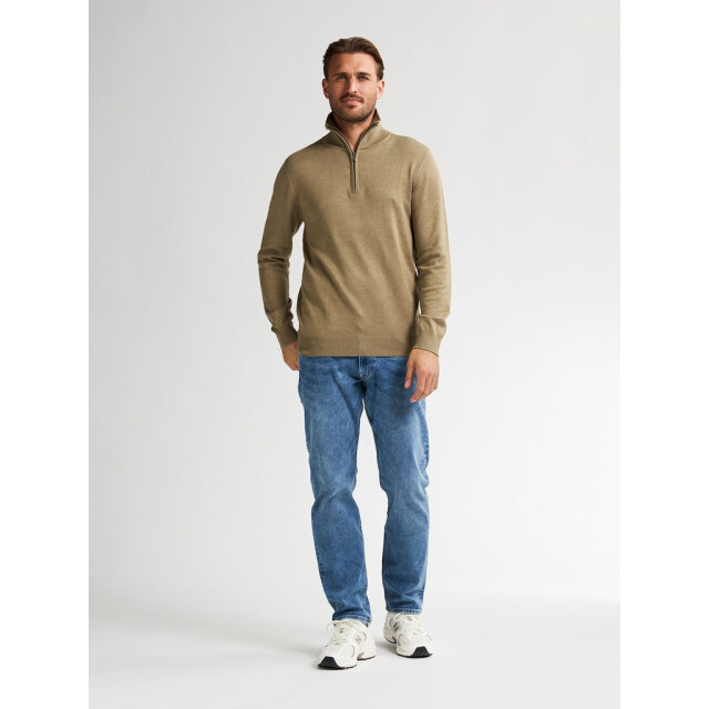 Petrol Industries Men knitwear collar basic camel 5219.76.0015 large