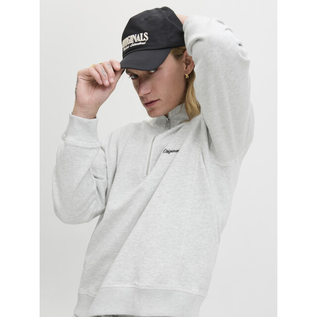 Jack & Jones jornorrebro emb sweat high neck sn 12282899 white melange 05735.100.0004 large Jack & Jones jornorrebro emb sweat high neck sn 12282899 white melange 05735.100.0004 large