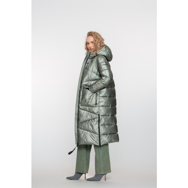 Geisha jacket mettalic long 58522-12 3 soft green met 06111.369.0102 large