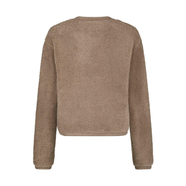 Neo Noir limo fluffy knit cardigan 161963 125 dark sand 06741.820.0066 large Neo Noir limo fluffy knit cardigan 161963 125 dark sand 06741.820.0066 large
