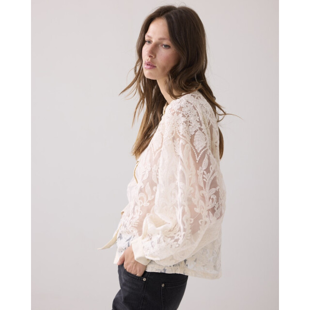 Summum blouse flowerlace 2s3191-12300 122 ivory 06615.112.0231 large