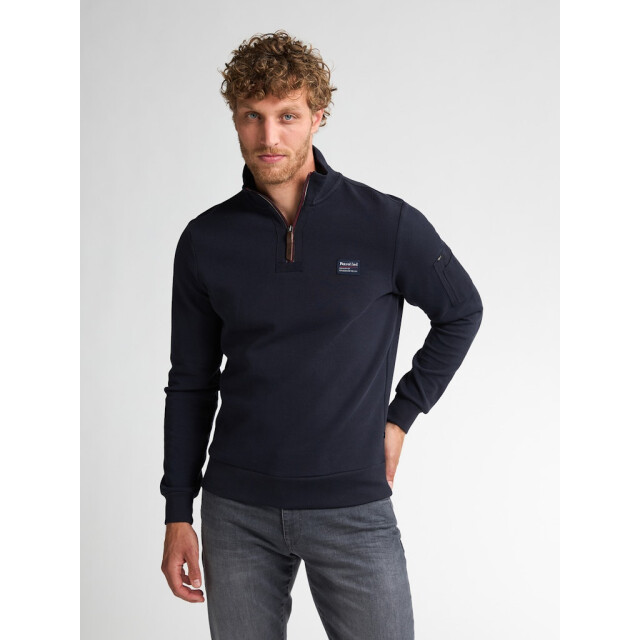 Petrol Industries Men sweater collar zip licht 5219.31.0046 large