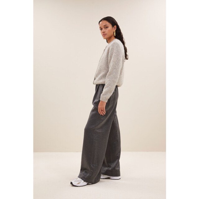 By-Bar Amsterdam cleo natural cardigan 25514004 815 light grey melee 06741.941.0007 large