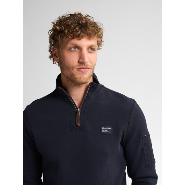 Petrol Industries Men sweater collar zip licht 5219.31.0046 large