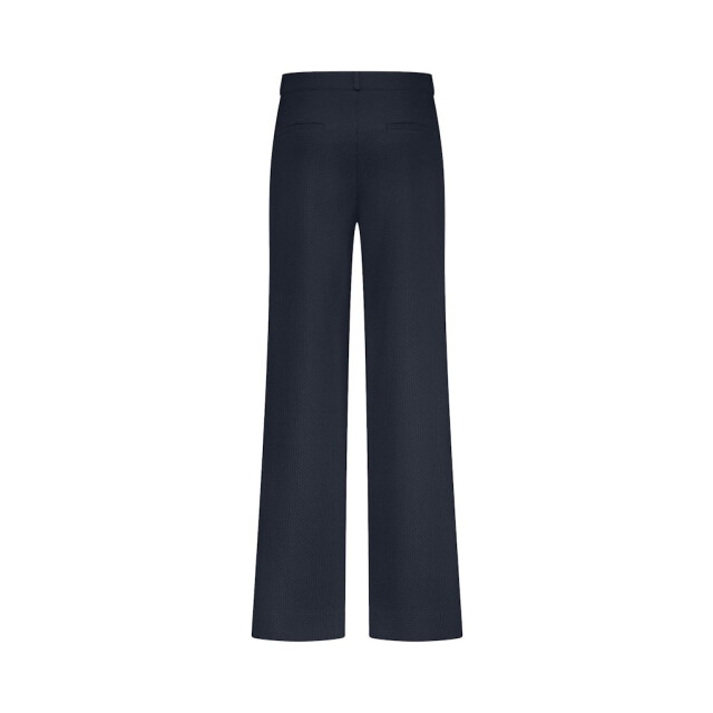 Studio Anneloes lexie waffle trousers 13074 6900 dark blue 06541.270.0029 large
