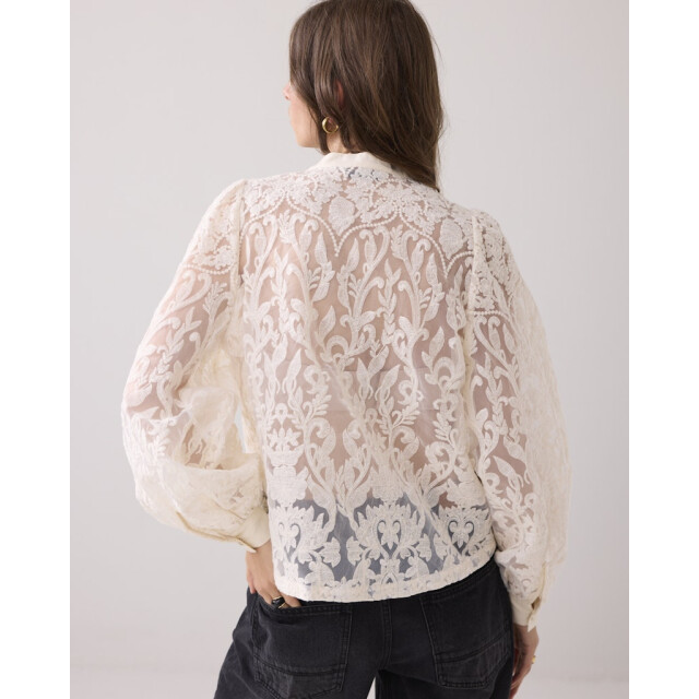 Summum blouse flowerlace 2s3191-12300 122 ivory 06615.112.0231 large