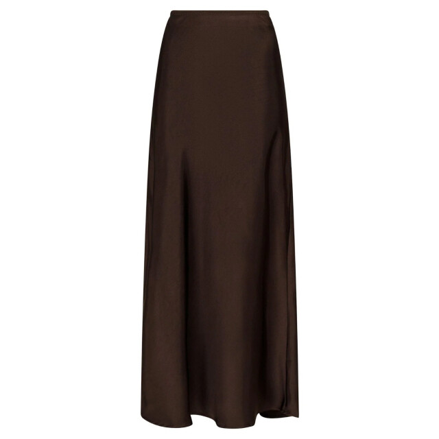 Neo Noir vicky heavy sateen skirt 159588 676 dark brown 06415.870.0002 large