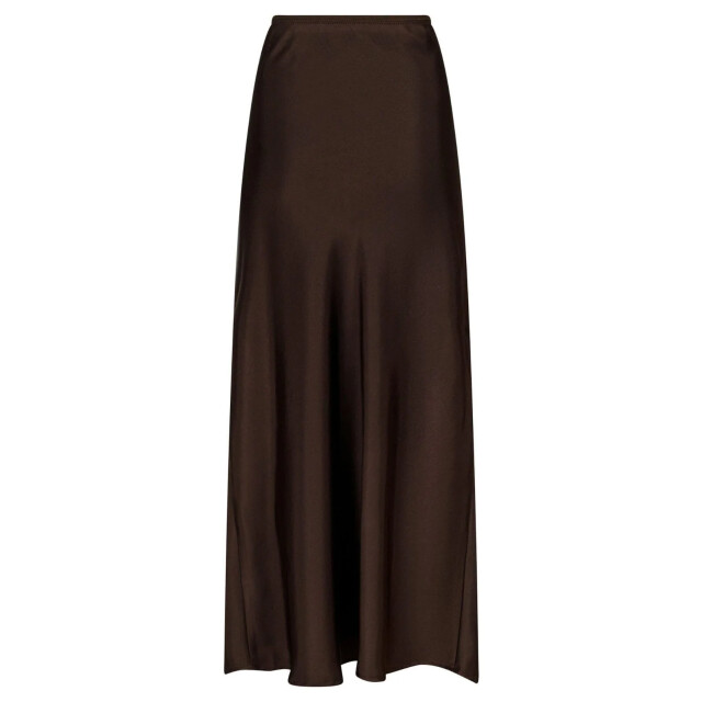Neo Noir vicky heavy sateen skirt 159588 676 dark brown 06415.870.0002 large