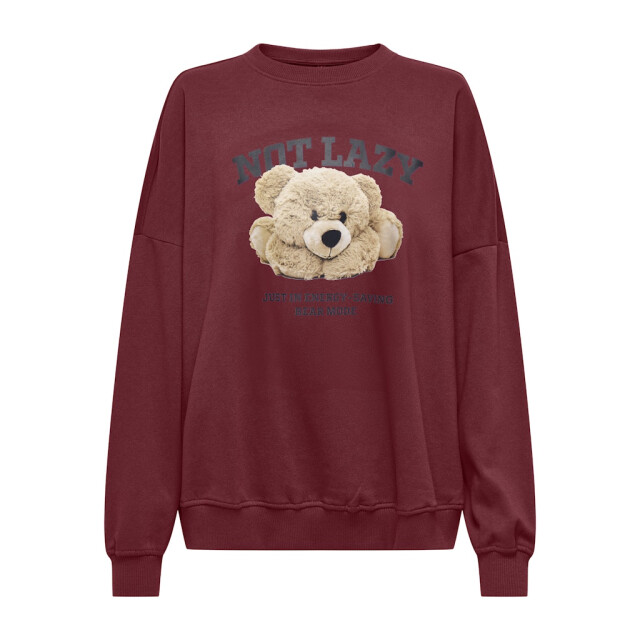 Only onlbila l/s bear o-neck swt 15356052 cabarnet 06721.680.0002 large Only onlbila l/s bear o-neck swt 15356052 cabarnet 06721.680.0002 large