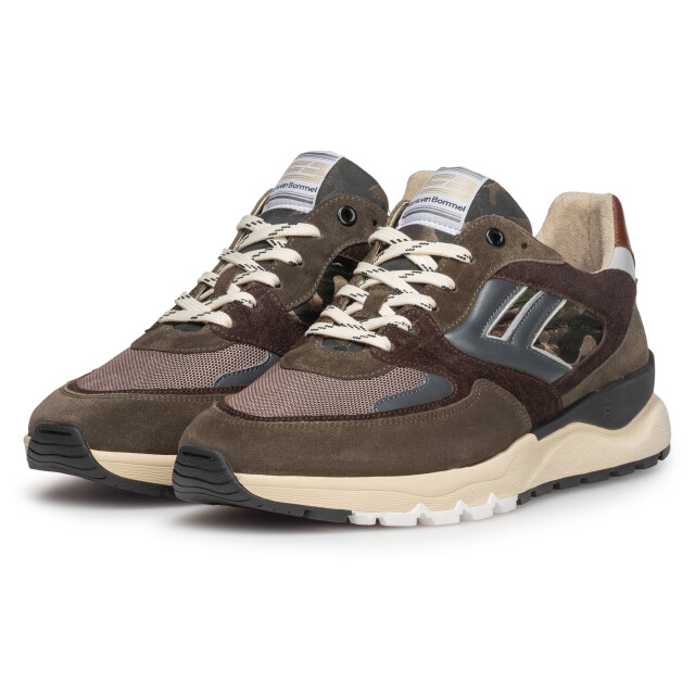 Floris van Bommel SFM-10154-51-02 Veterschoenen Groen SFM-10154-51-02 large