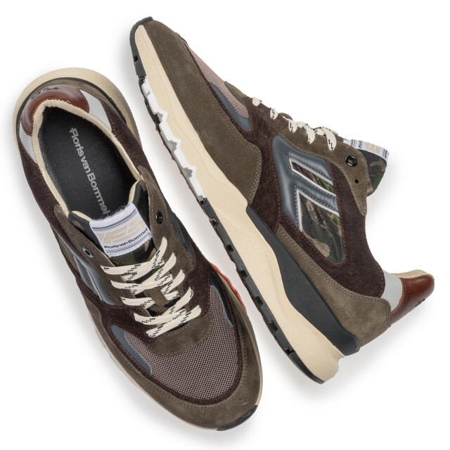 Floris van Bommel SFM-10154-51-02 Veterschoenen Groen SFM-10154-51-02 large