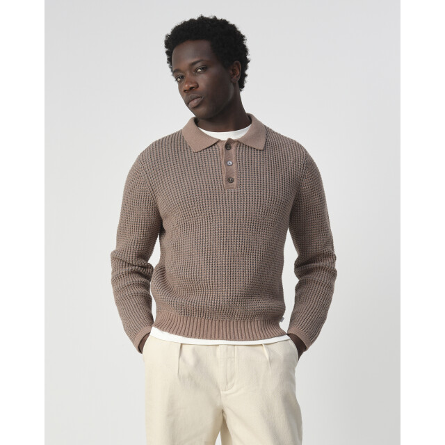 J.C. Rags Baker polo long sleeve 099126-002-L large