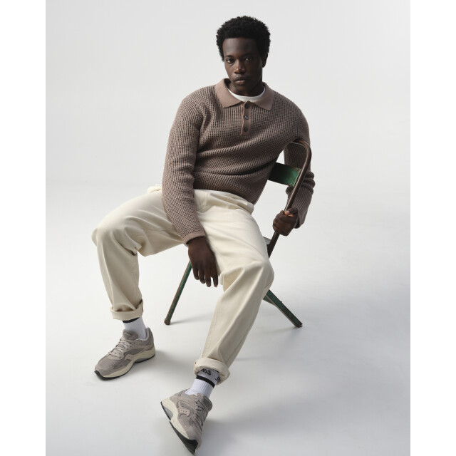 J.C. Rags Baker polo long sleeve 099126-002-L large