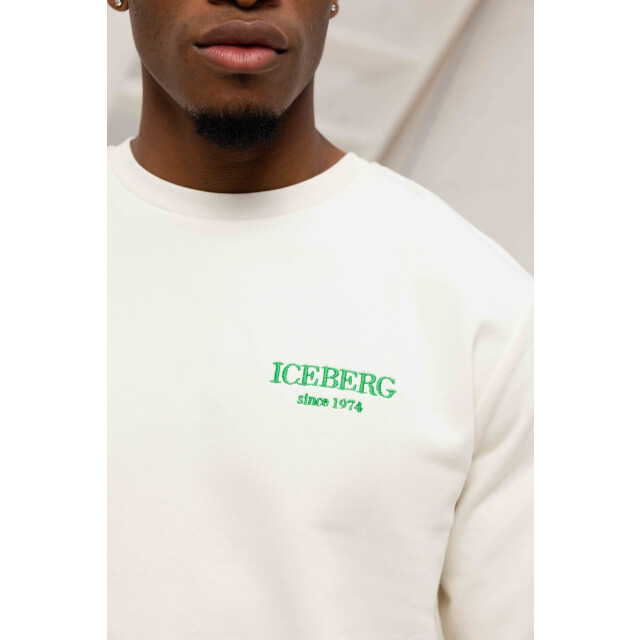 Iceberg Sweater small branding off green 158643887 large