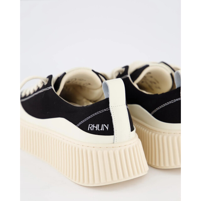 RHUN Heren treble 3250 black canvas 3250-Black large