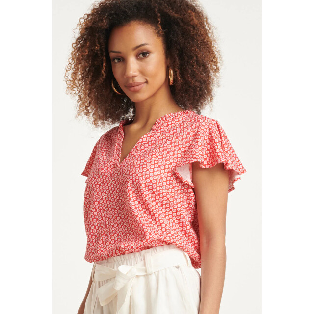 Smashed Lemon 24176 flowy top met te bloemenprint | 8720331249726 large