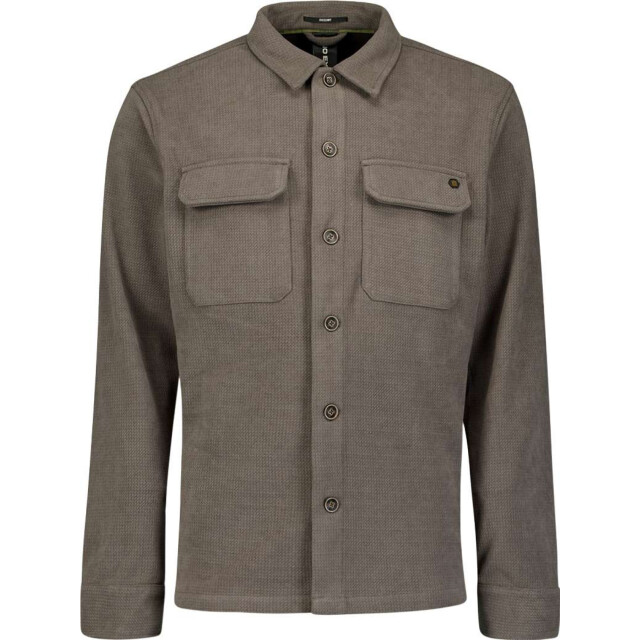 No Excess Overshirt button relief sweat dark clay 29510806SN-118 large