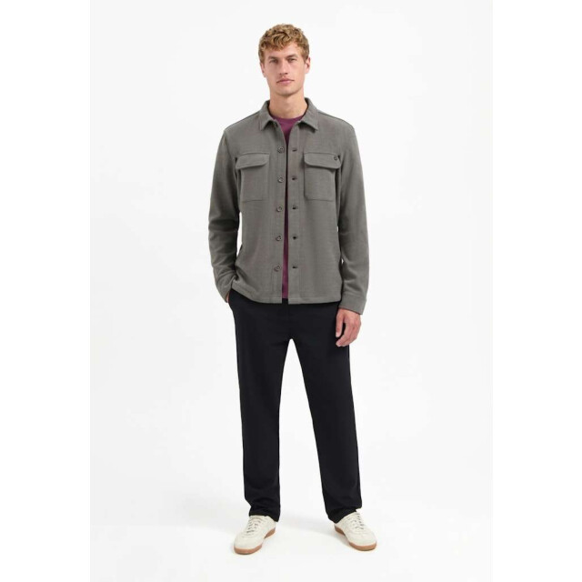 No Excess Overshirt button relief sweat dark clay 29510806SN-118 large