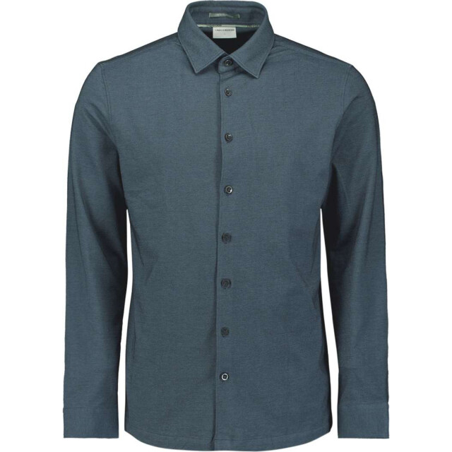 No Excess Shirt jersey washed blue 29410881-137 large