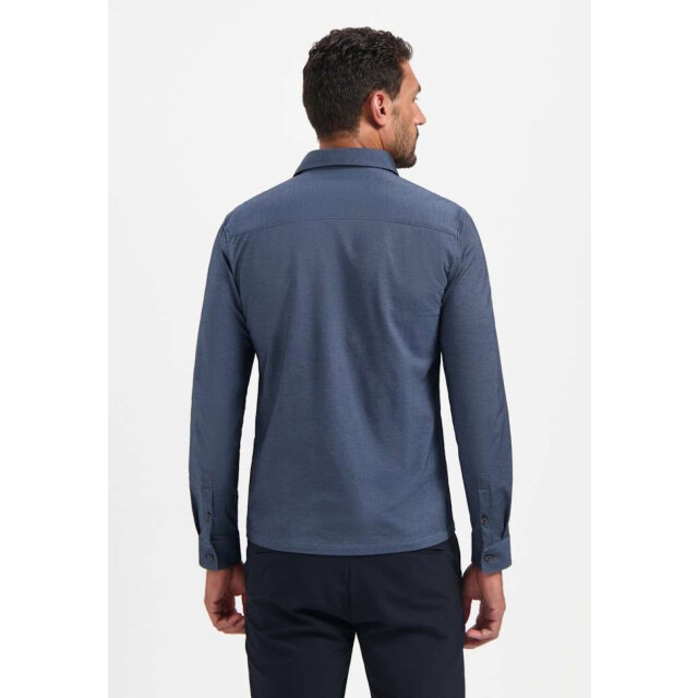 No Excess Shirt jersey washed blue 29410881-137 large