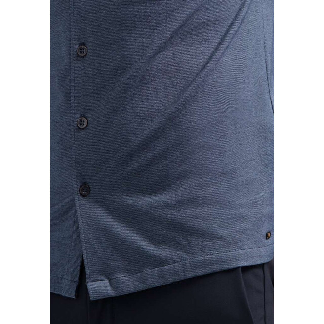 No Excess Shirt jersey washed blue 29410881-137 large