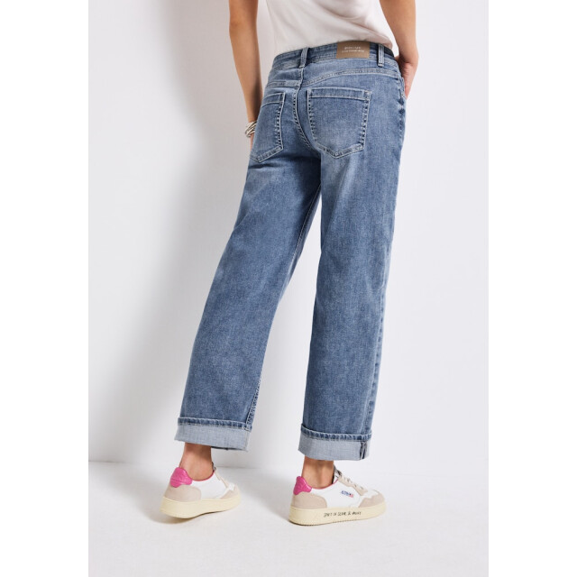 Street One a379176 style qr denim-straight leg,mw A379176 large