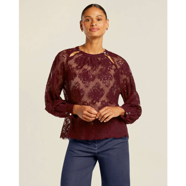 Beaumont Blouse lange mouw bc44720253 caroli Beaumont Top lange mouw BC44720253 CAROLI large