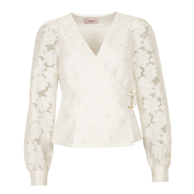 Freebird Blouse lange mouw bianca Freebird Icons Top lange mouw Bianca large