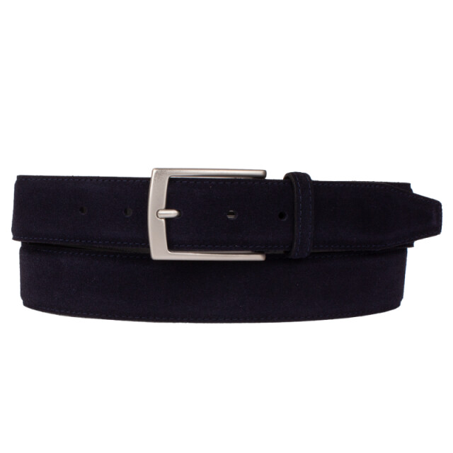 PRESLY & SUN Ps35-46 408 blue heren suede riem presley & 408 Blue/PS35-46 large