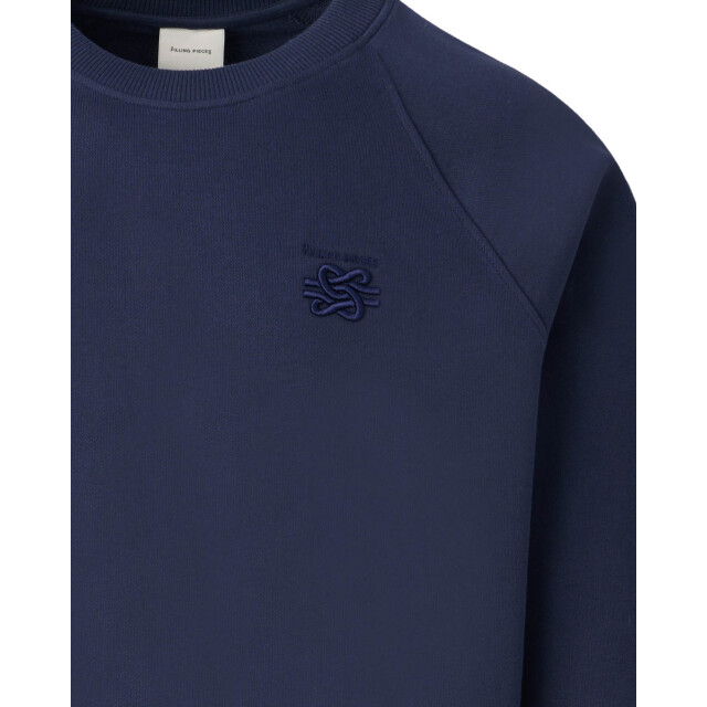Filling Pieces Embroidered knot sweatshirt 103857-001-M large