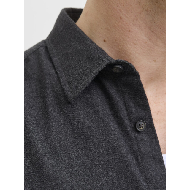 Jack & Jones Jjeclassic melange shirt ls noos steel 5309.84.0004 large