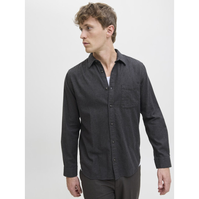 Jack & Jones Jjeclassic melange shirt ls noos steel 5309.84.0004 large