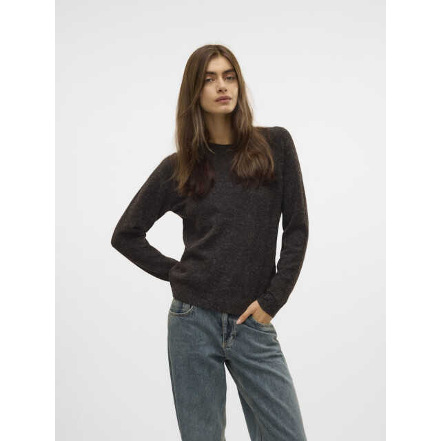 Vero Moda Vmdoffy ls o-neck blouse ga noos melee 4219.78.0003 large Vero Moda Vmdoffy ls o-neck blouse ga noos melee 4219.78.0003 large
