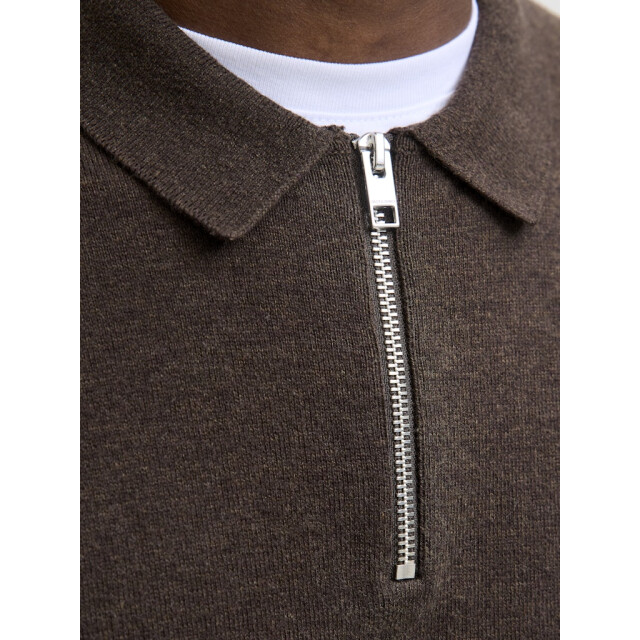 Jack & Jones Jjeemil knit polo half zip ls noos - 5219.70.0018 large Jack & Jones Jjeemil knit polo half zip ls noos - 5219.70.0018 large