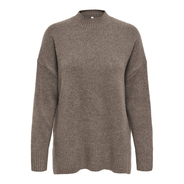 Only Onlhazel ls highneck overs pull knt noos melee 4219.78.0006 large