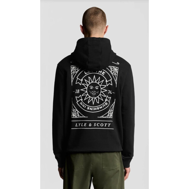 Lyle and Scott Sunshine in grfic hoodie - 5209.30.0003 large