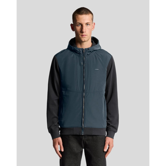 Lyle and Scott Half raqlan hoodie - 5239.30.0001 large