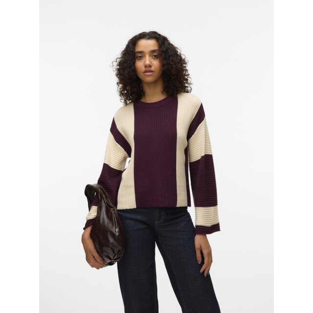 Vero Moda Vmgigi ls o-neck pullover lcs rep dessin 4219.59.0030 large Vero Moda Vmgigi ls o-neck pullover lcs rep dessin 4219.59.0030 large