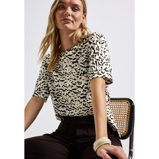 Street One a323903 soft printed batwing shirt A323903 large