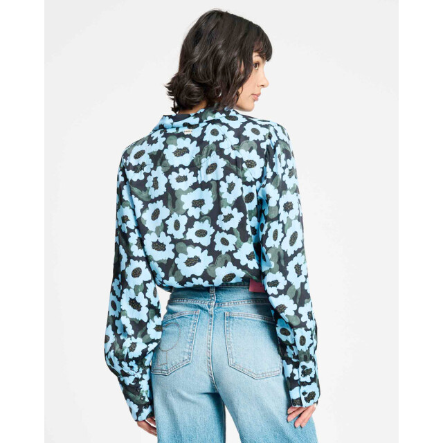 Pom Amsterdam Blouse lange mouw sp9286 Pom Amsterdam Blouse lange mouw SP9286 large