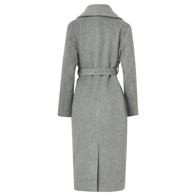 Smashed Lemon Lange uni jas met ceintuur | 25555-925-4XL large