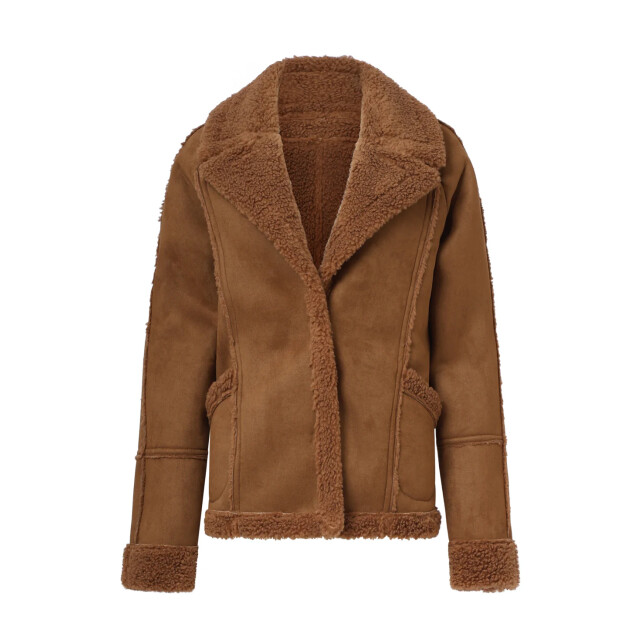 Smashed Lemon Korte lammy jas met reverskraag | 8720331374329 large