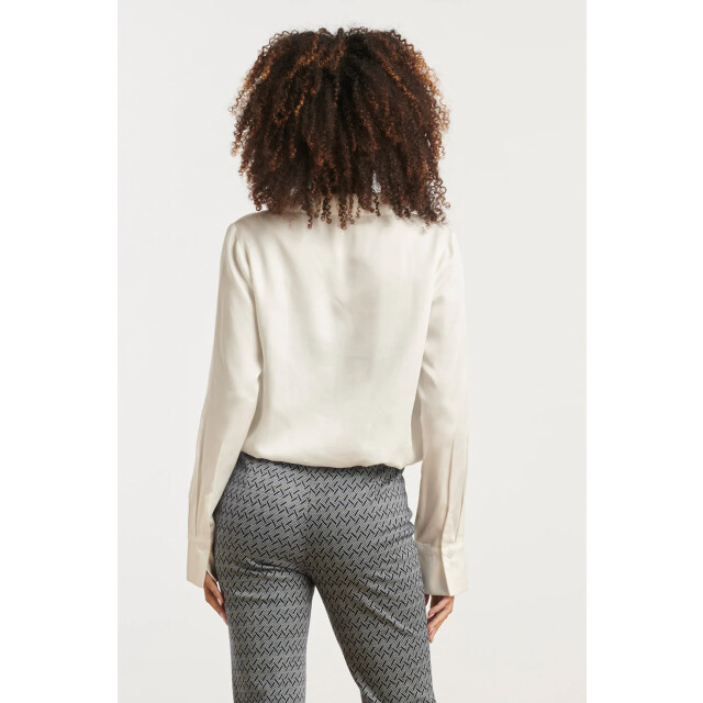 Smashed Lemon Doorknoopshirt met v hals & kraag | 8720331380160 large